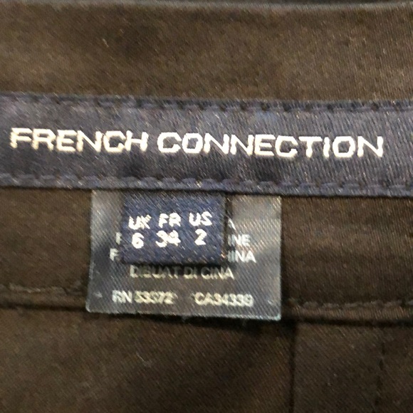 French Connection Black Mini Skirt - Picture 3 of 4